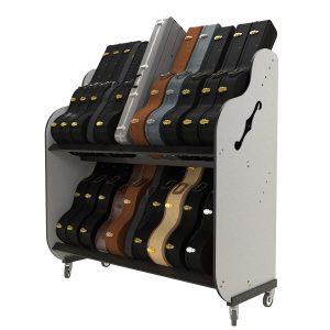 classroom guitar storage